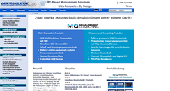 Desktop Screenshot of datatranslation.de